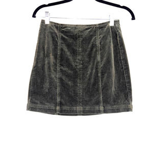 Forest Green Corduroy PACSUN Women Skirt 25